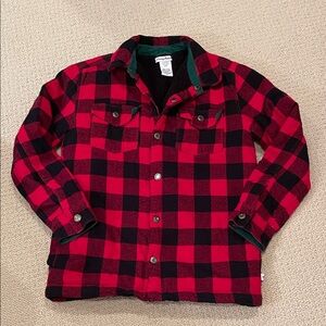 Tommy Bahama Kids Red and Black Checkered Jacket